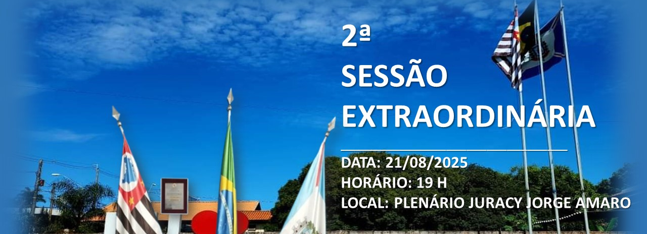 2ª Sessão Extraordinária de 2025 - 21/08/2025