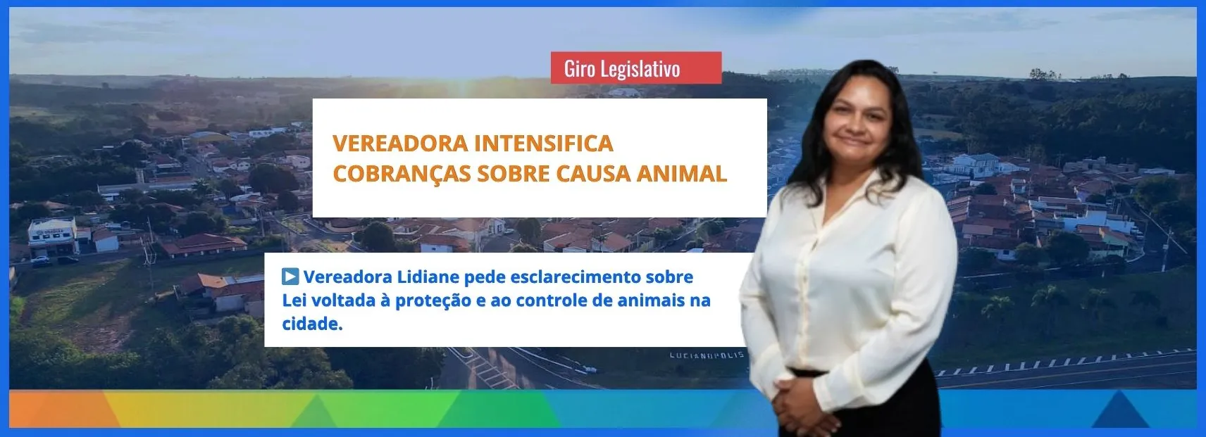 Parlamentar Lidiane Vereadora cobra transparência na aplicação da Lei de Proteção Animal