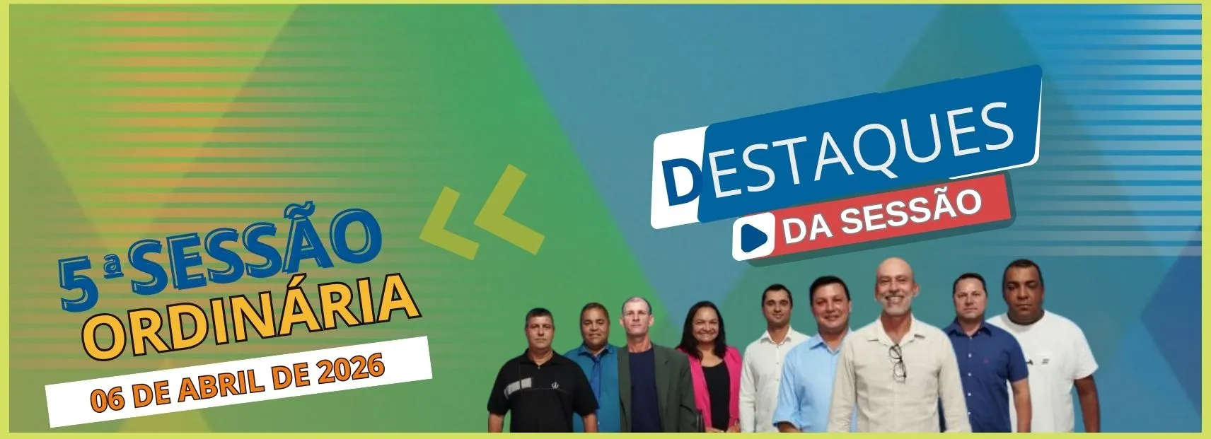 Resumo: 5ª Sessão Ordinária da Câmara Municipal de Lucianópolis