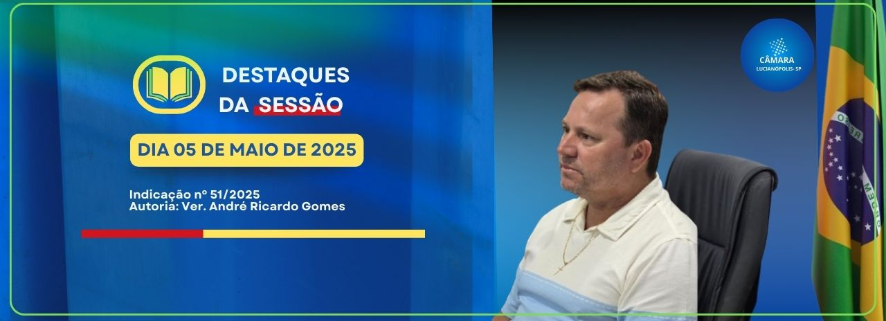 Vereador André Ricardo Andrade Gomes cobra melhor sinalização viária em Lucianópolis