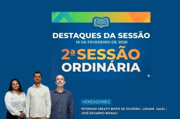 De estradas rurais a Wi-Fi na feira. Confira os destaques da última sessão!