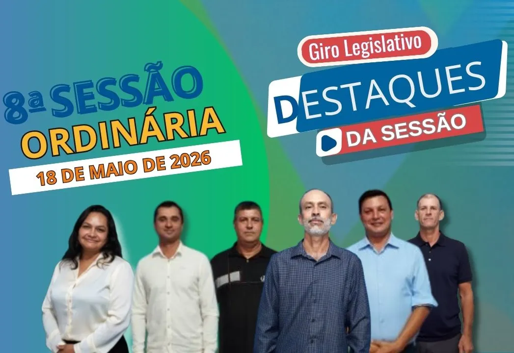 Cobranças ao Executivo e infraestrutura marcam a 8ª Sessão Ordinária em Lucianópolis